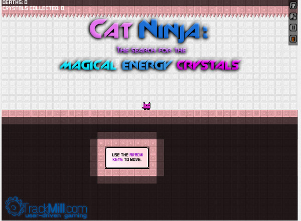 Cat Ninja Magical Energy Crystals Unblocked No Flash